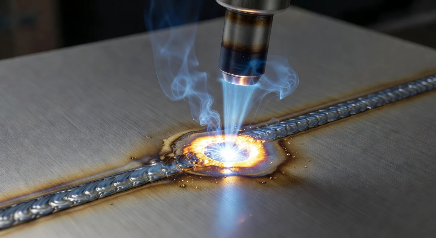 Lazer kaynakta koruyucu gaz akışı
