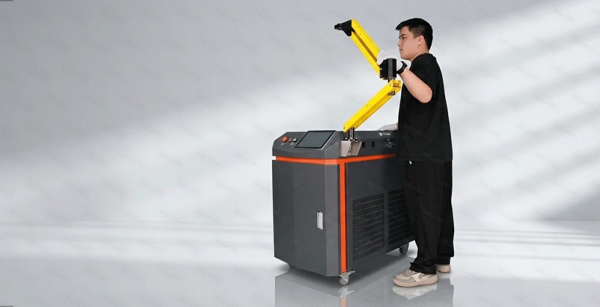 Fiber Lazer Punta ve Dikiş Kaynak Makinesi görsel 1